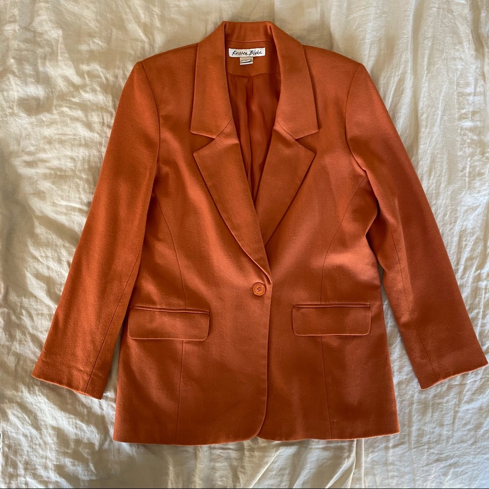 Kristen Blake - Orange Blazer